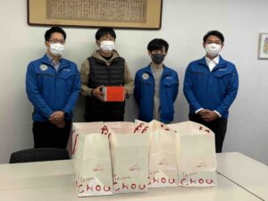 山口育児院様へクリスマスプレゼント